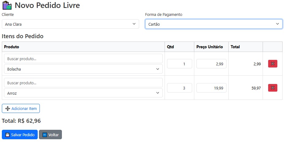 Cadastro de Produtos