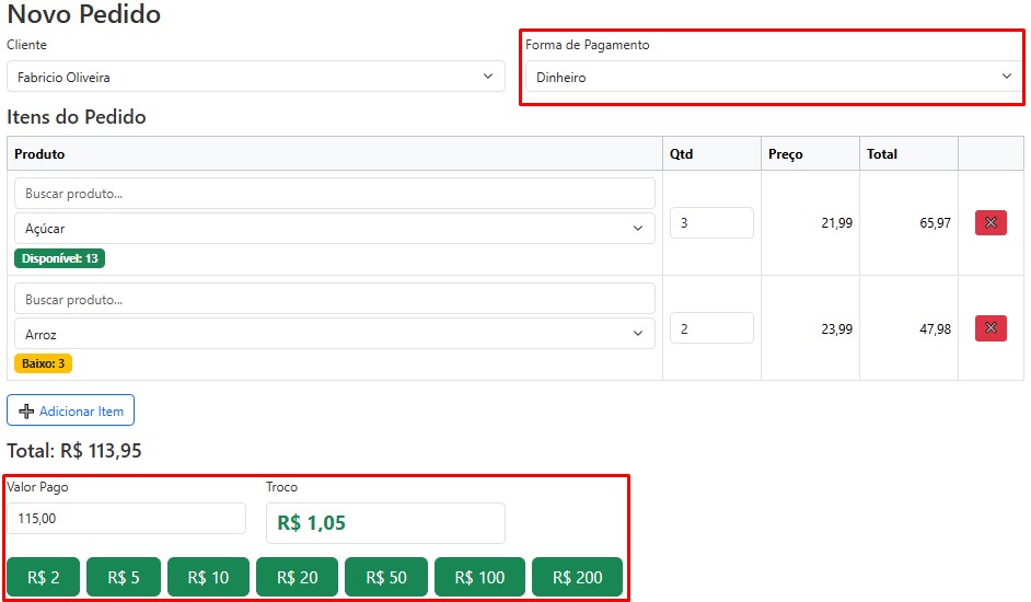 Cadastro de Produtos